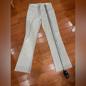 Guess Light Gray Striped Men's Dress Pants